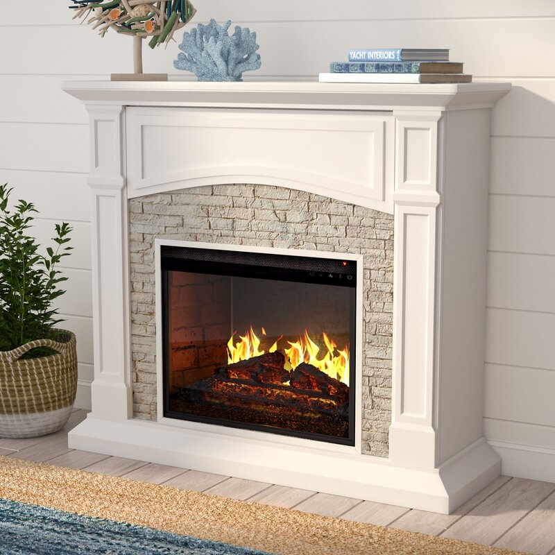 Acevedo Electric Fireplace - Image 1