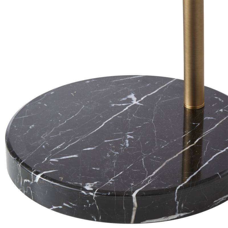 Meryl Arc Brass Floor Lamp - Image 3