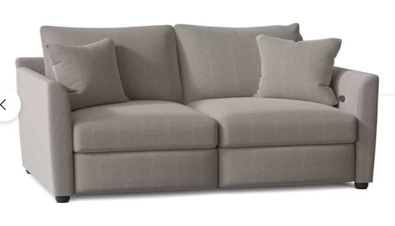 Winsor 61" Flared Arms Loveseat - Image 0