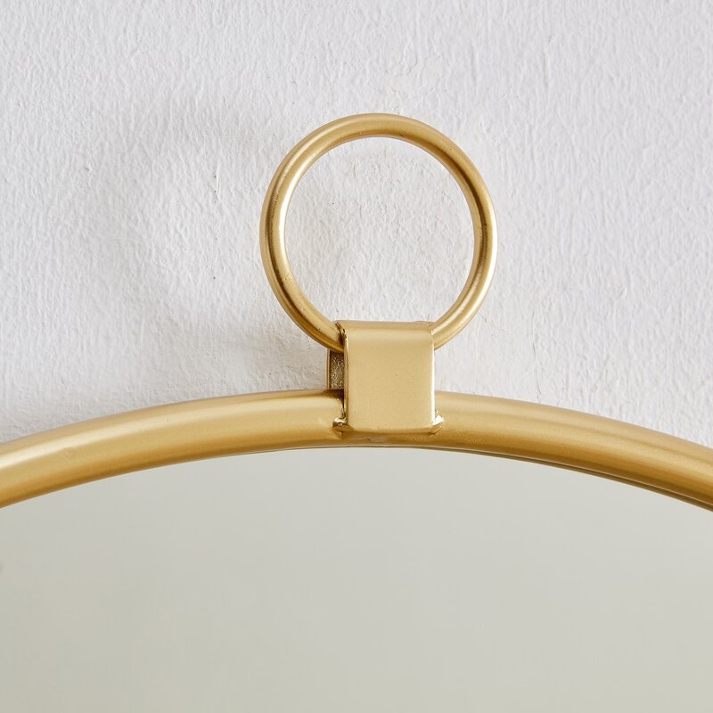 Stigall Modern & Contemporary Accent Mirror, Gold - Image 1