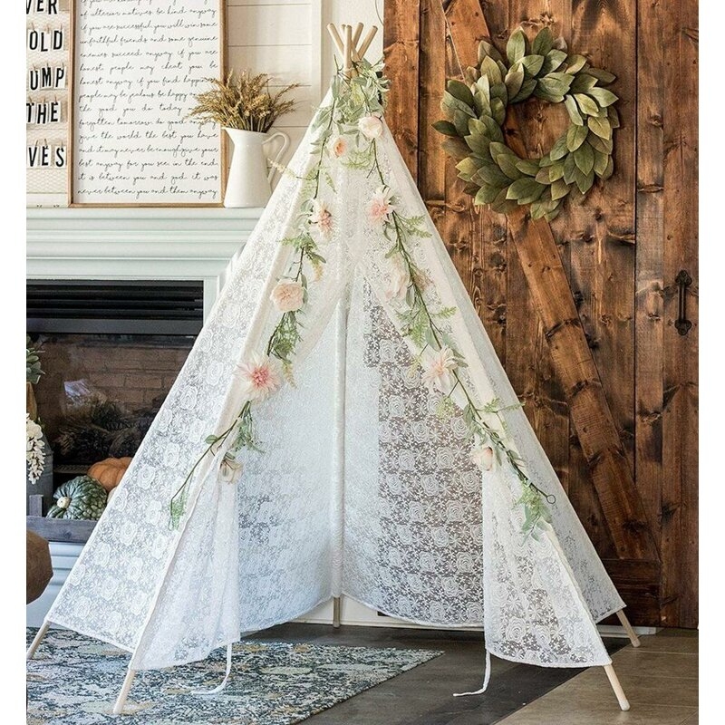 Lace Indian Play Teepee - Image 1