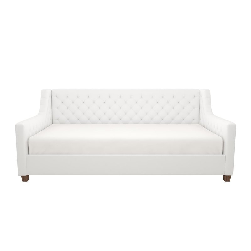 Pihu Tufted Upholstered Twin Daybed - Image 1