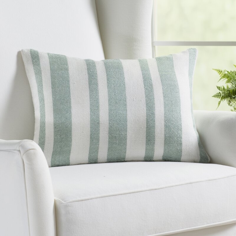 Padron Striped Indoor/Outdoor Lumbar Pillow (Insert Included) - Image 0