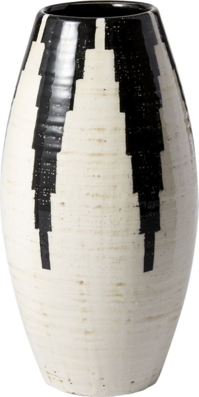 Siena Black and White Vase - Image 2