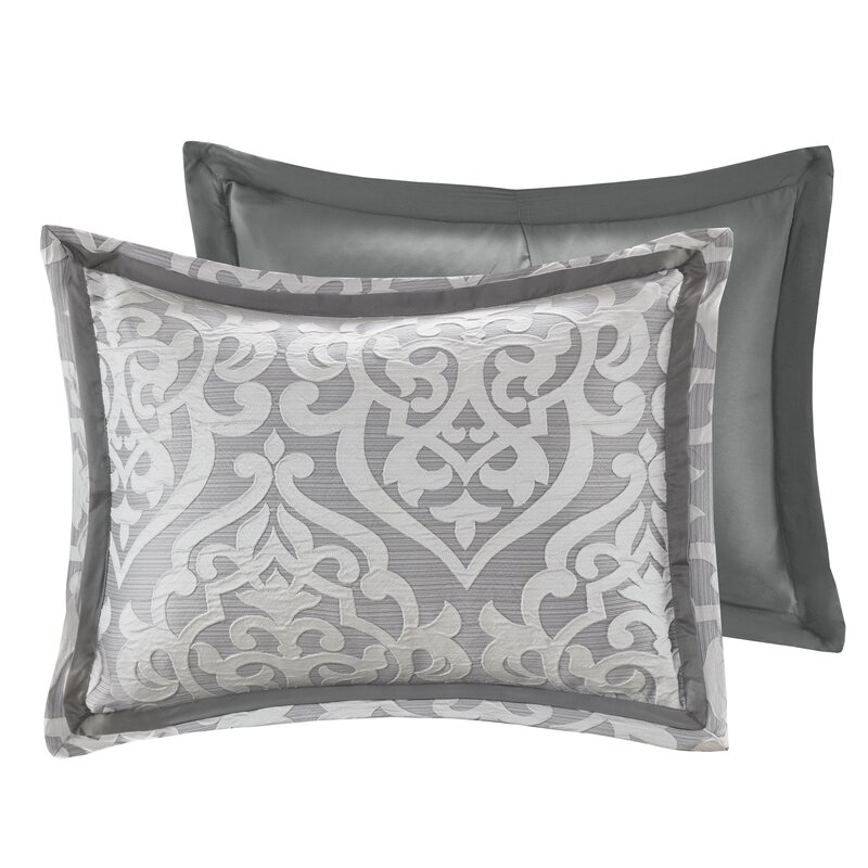 Tess Microfiber Reversible Modern & Contemporary 8 Piece Comforter Set - Image 7