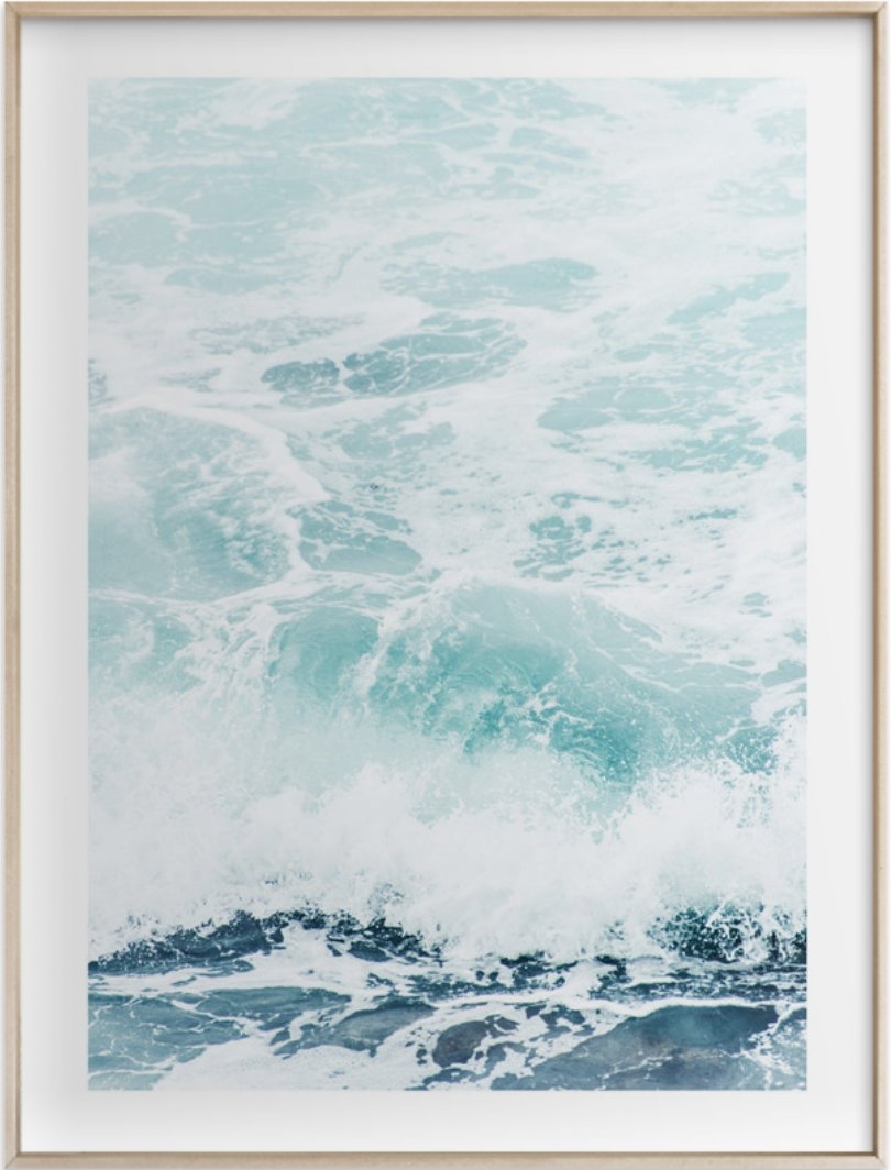 Storm Swell - Matte Brass Frame - 18" x 24" - Image 0