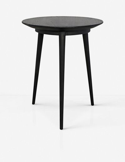 Rhetta Side Table, Charcoal Black - Image 0