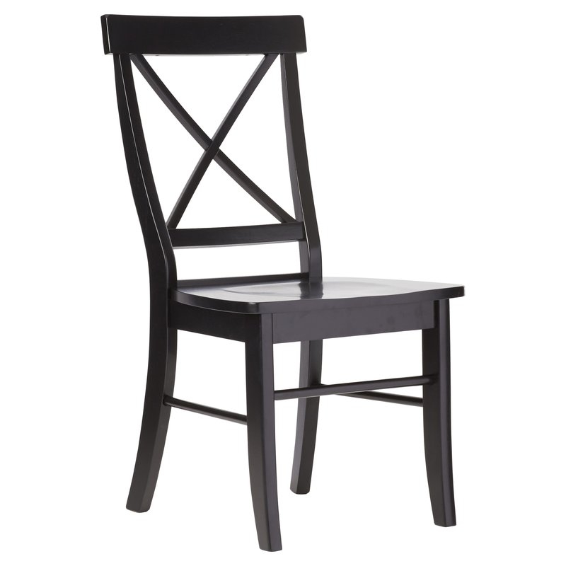 Sawyer Cross Back Solid Wood Dining Chair- set of 2 - Image 0