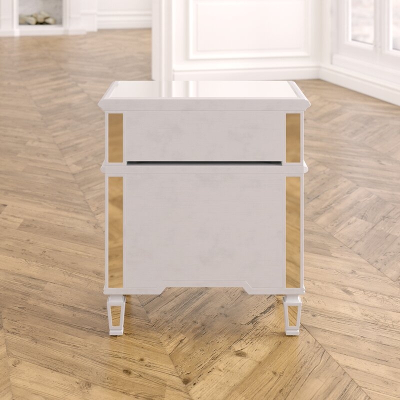 Aedesia 2 Drawer Nightstand - Image 4