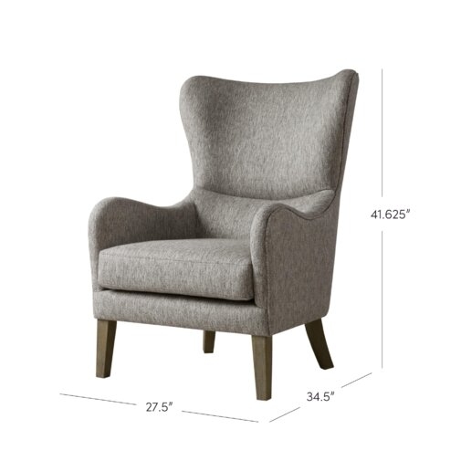 Granville Swoop Wingback Chair - Image 5