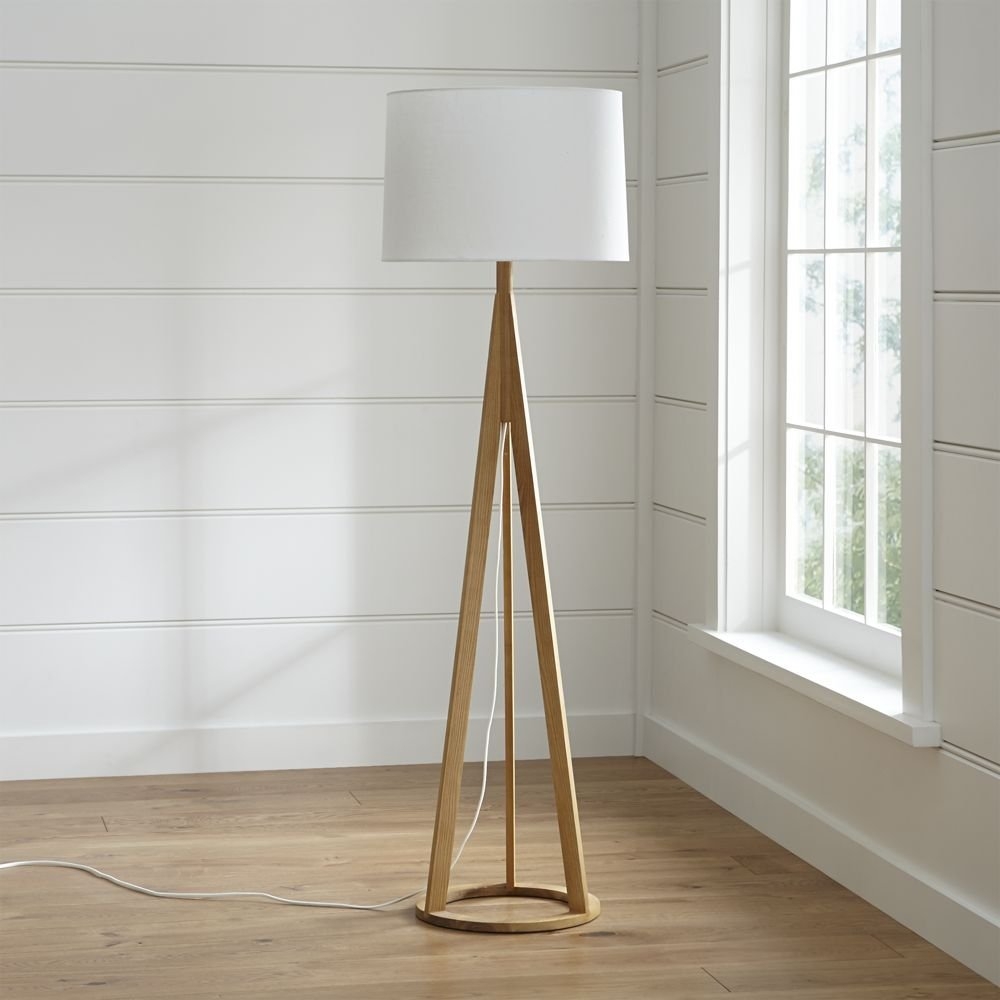 Jackson Tripod Floor Lamp, Natural - Image 6