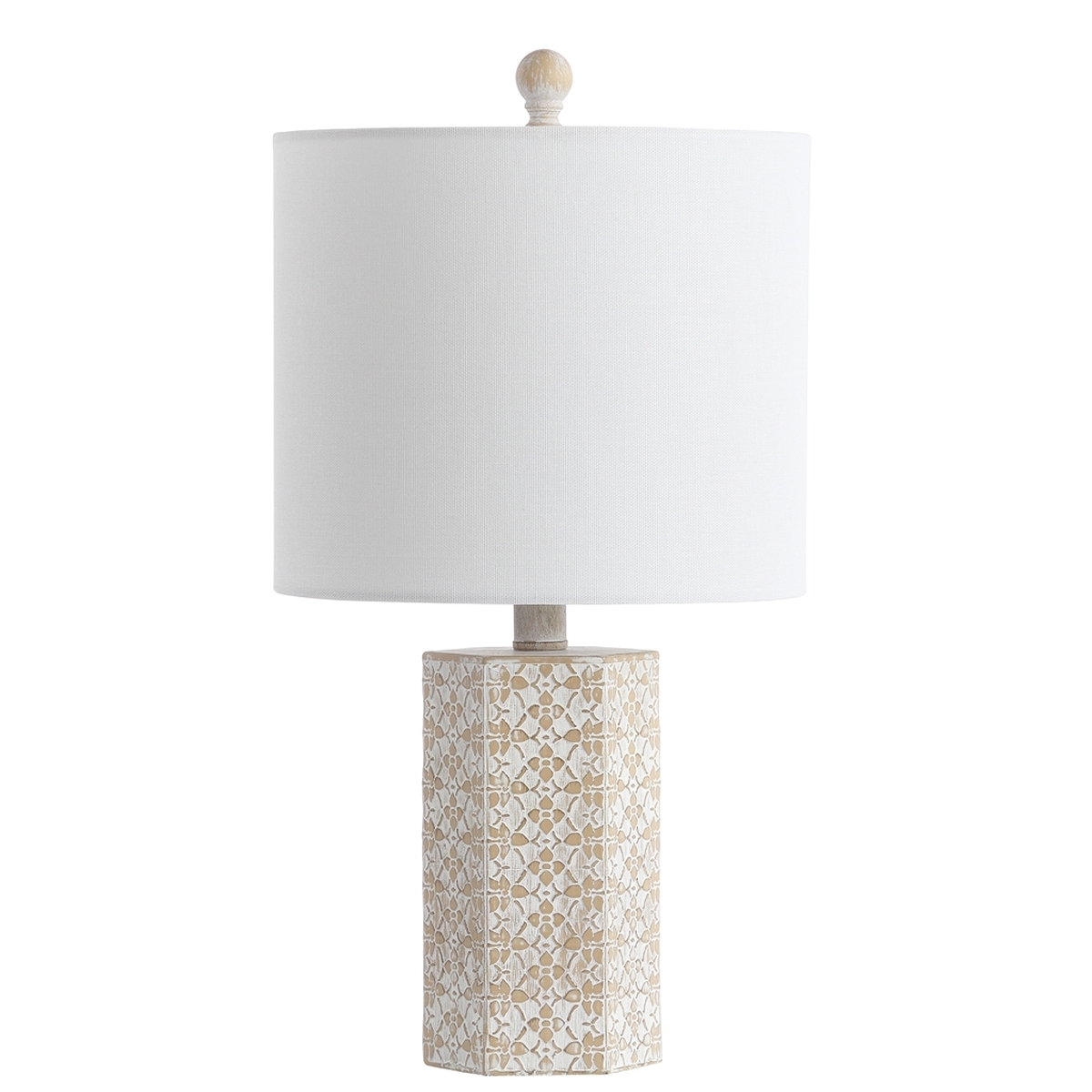 Makayla Table Lamp, Beige - Image 0