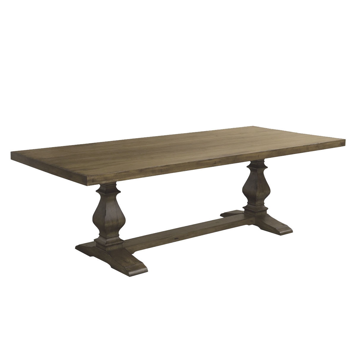 Ashford Maple Dining Table Color: Distressed Nantucket, Size: 29.75" H x 80" W x 42" D - Image 0