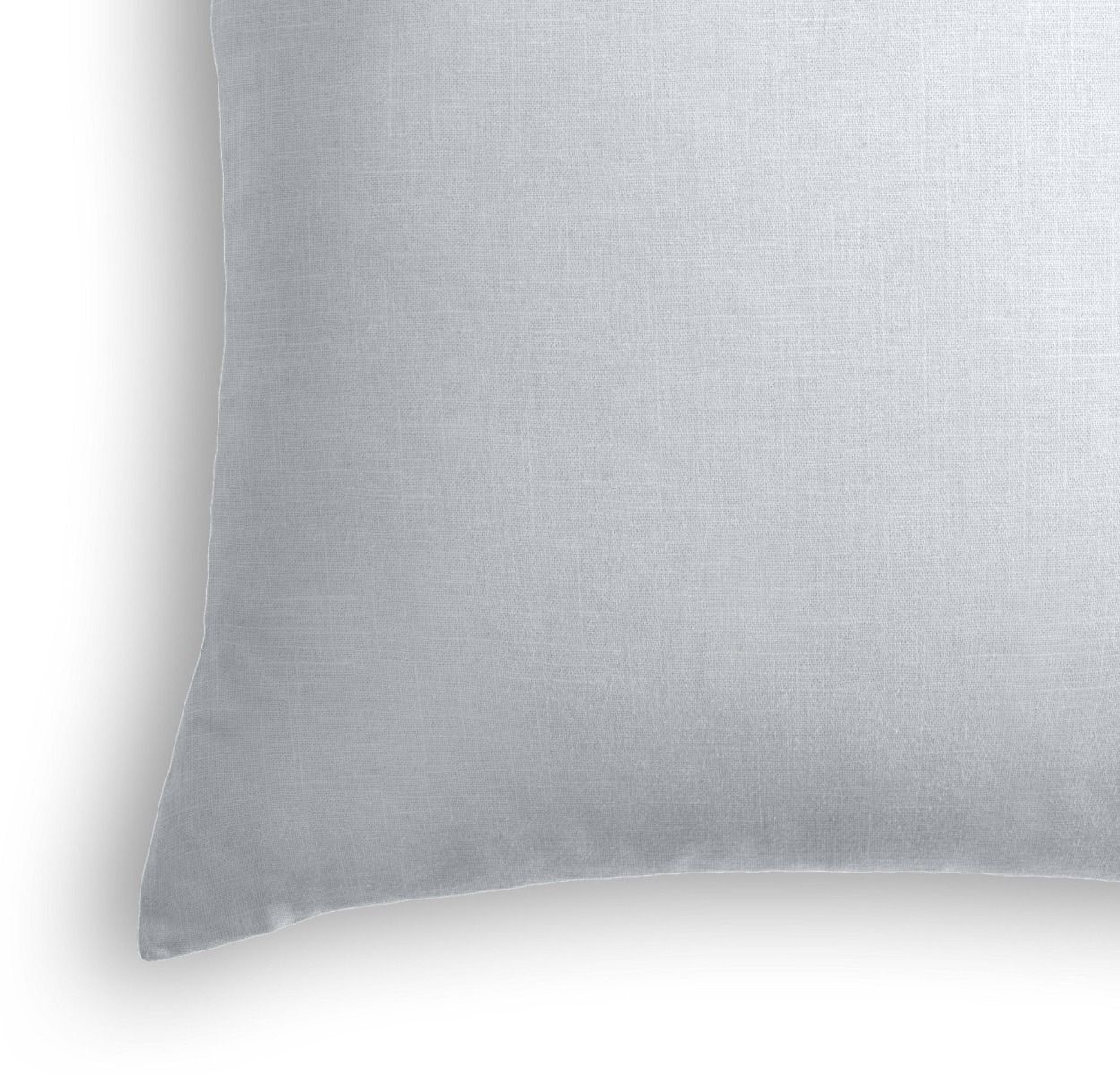 Classic Linen Pillow, Pale Blue, 20" x 20" - Image 1