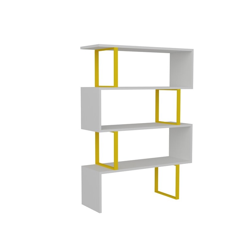 Malveaux Geometric Bookcase - Image 1