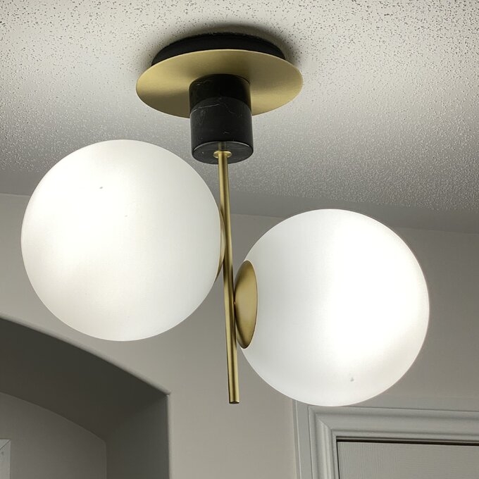 Drake 2 - Light 20" Semi Flush Mount - Image 2