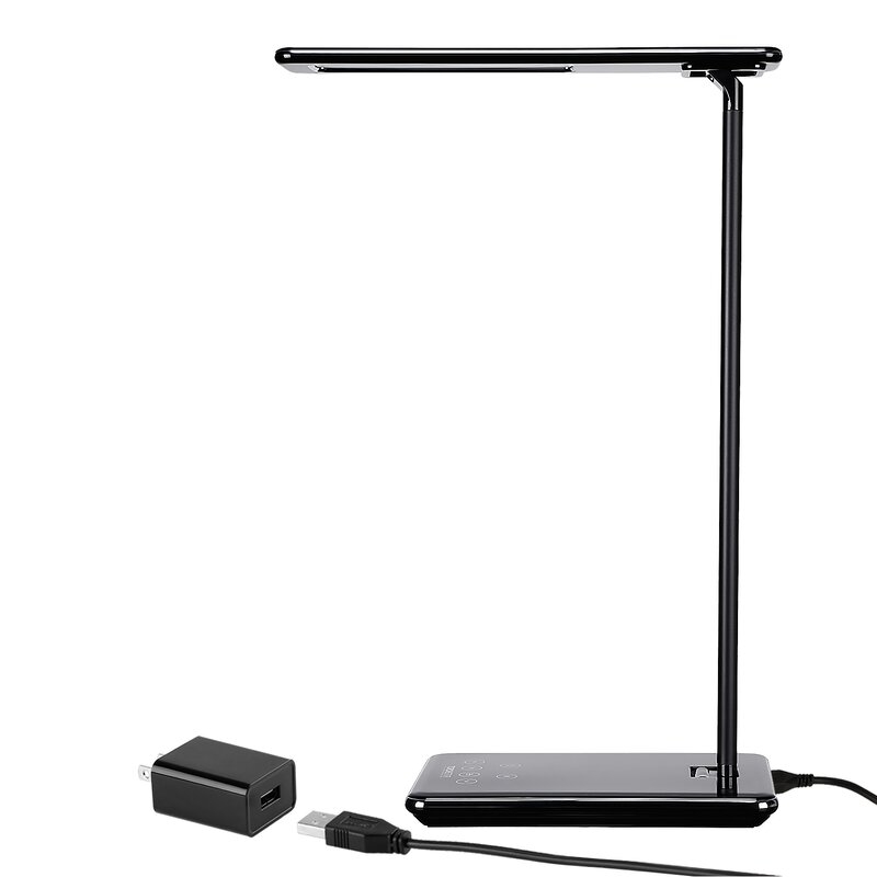 Dimmable 15.74" Desk Lamp, Black - Image 0