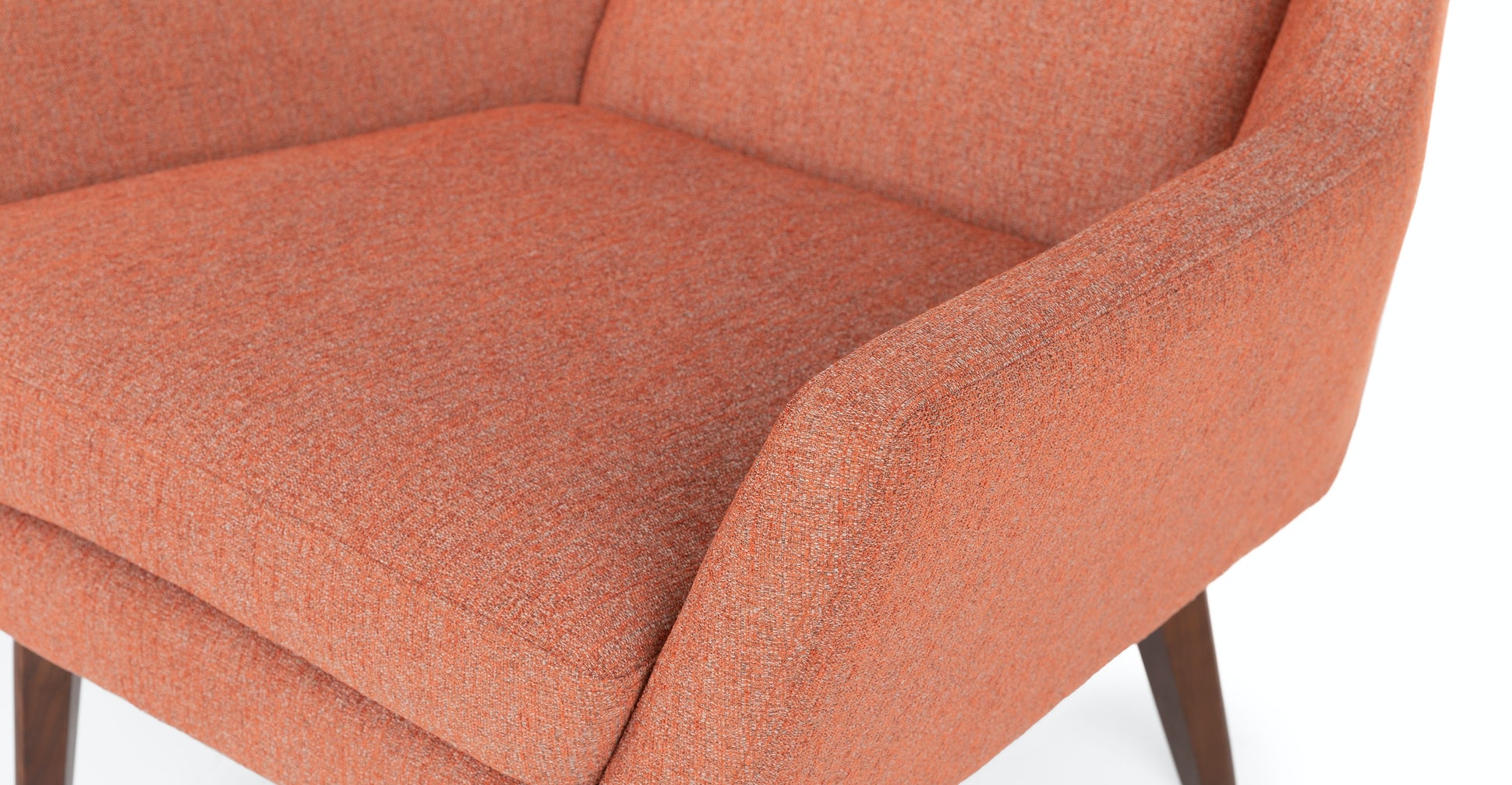 Angle Rosehip Orange Chair - Image 2