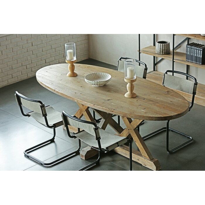 Kraft Fir Solid Wood Dining Table - Image 3