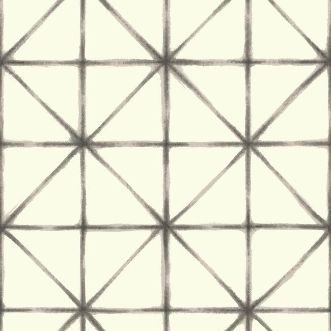 Kumo Wallpaper in Grey design by Carey Lind for York Wallcoverings - Image 0