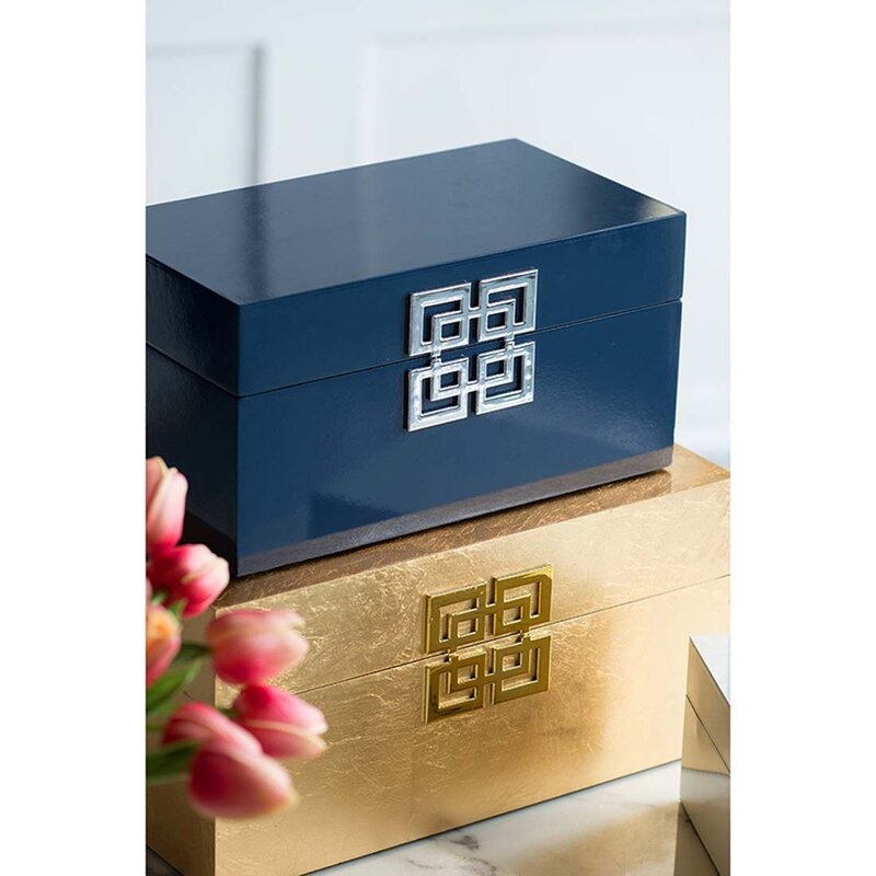 Nadine Decorative Boxes - Set of Two - Image 4
