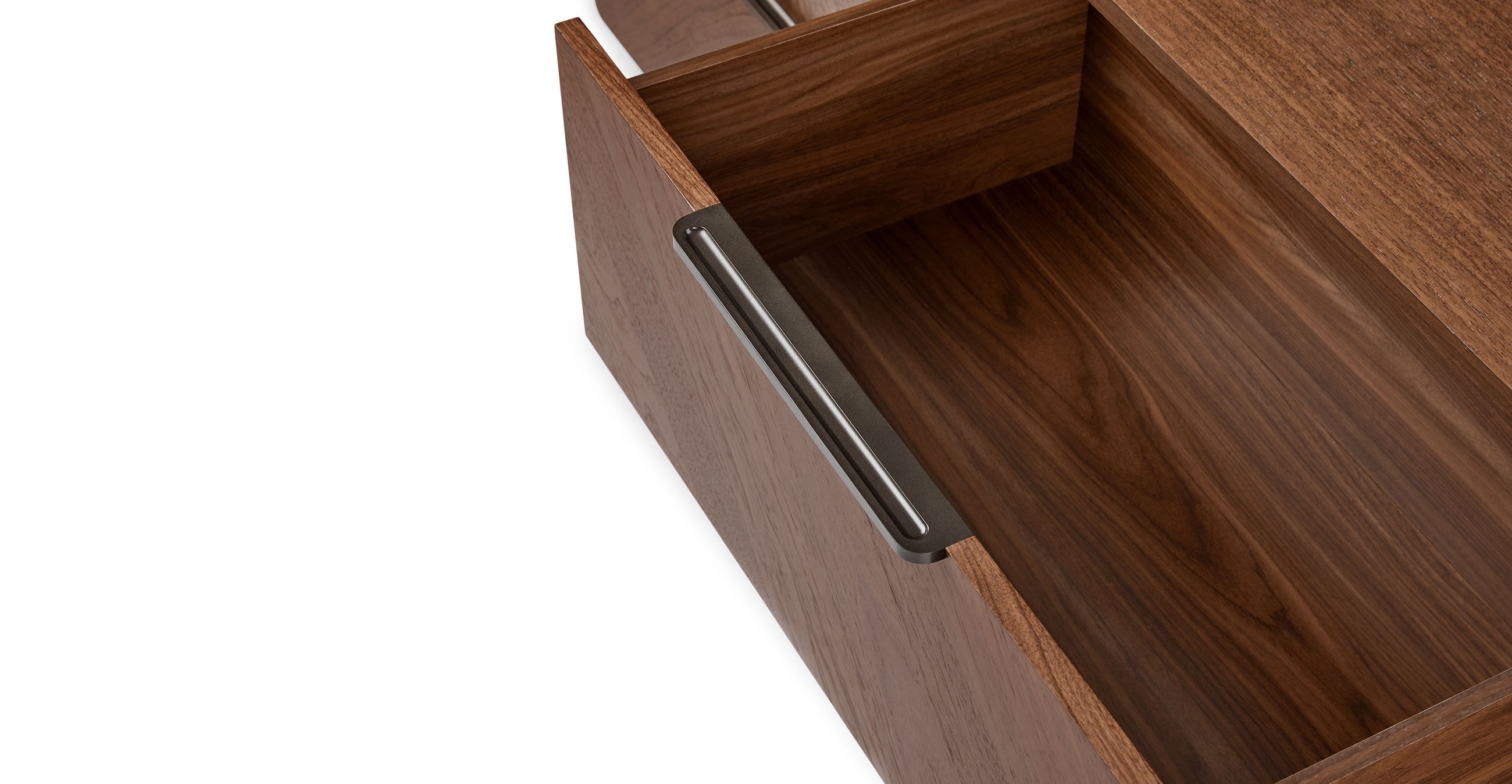 Nera Walnut 6-Drawer Low Double Dresser - Image 2