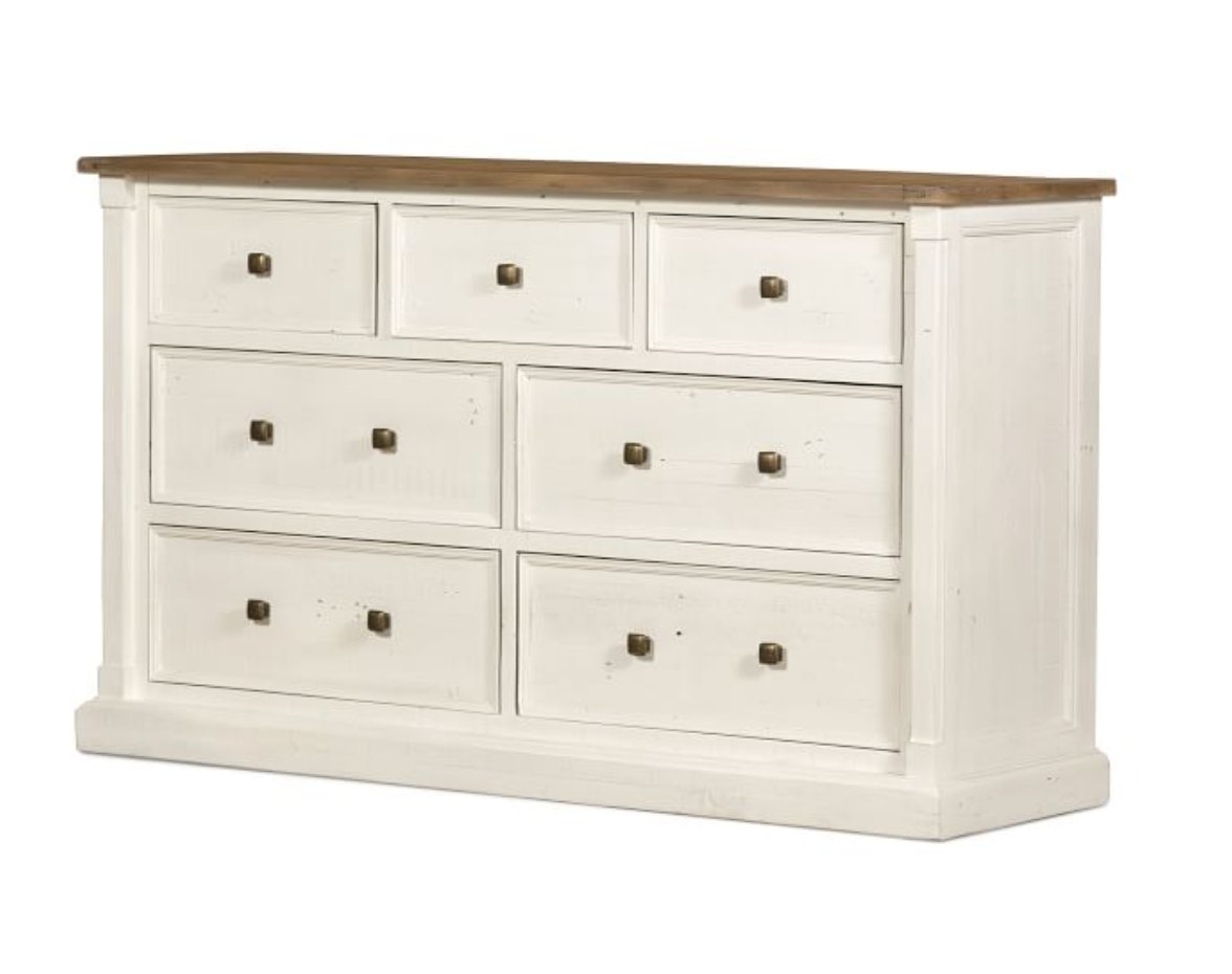 Hart Reclaimed Wood 7-Drawer Wide Dresser - Image 0