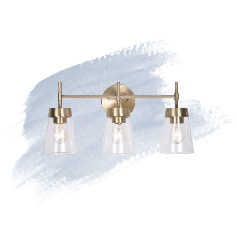 Russell 3-Light Dimmable Vanity Light - Image 0