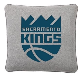 NBA Print On Demand Pillow Cover, 18X18- Kings - Image 0