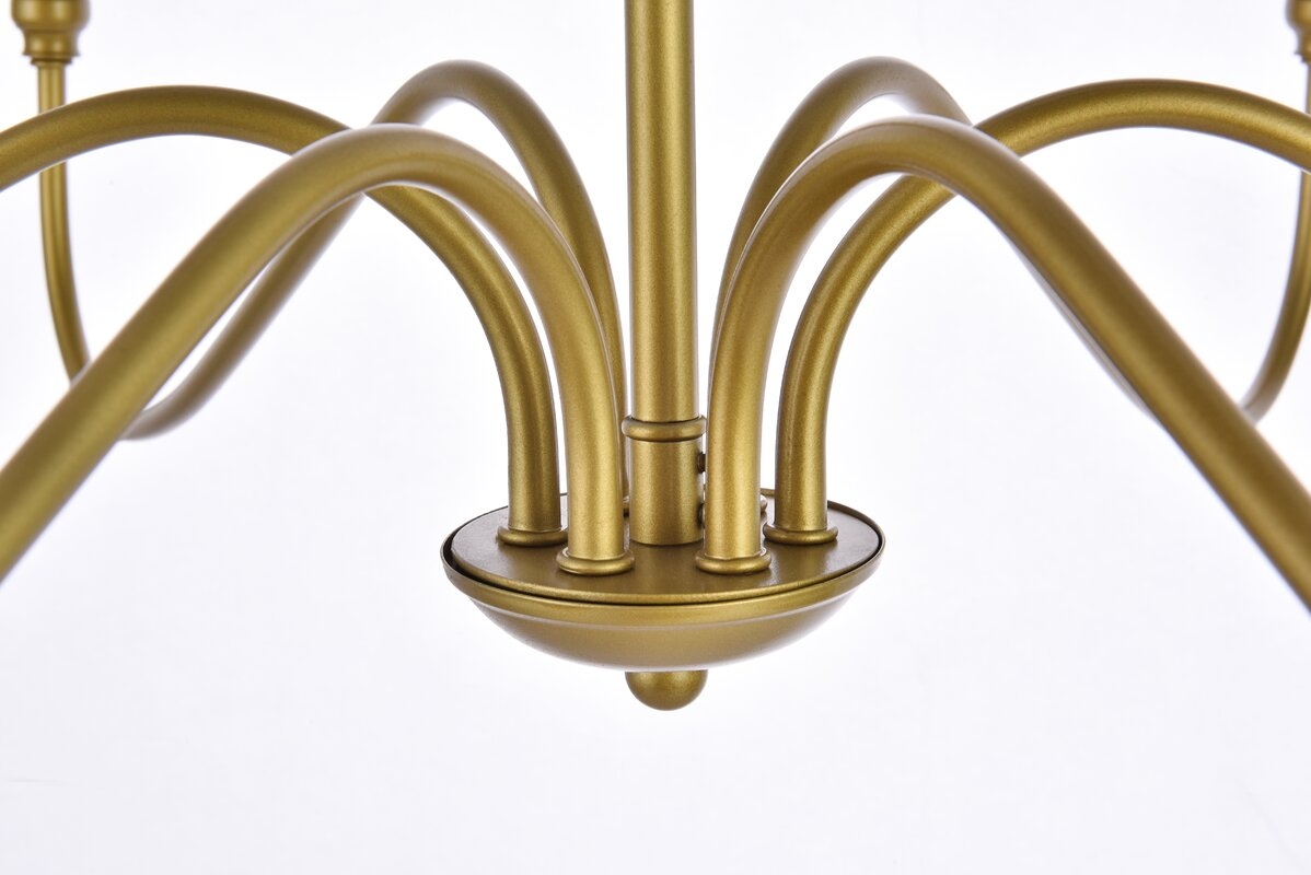 Hamza 6-Light Candle Style Chandelier - Image 1