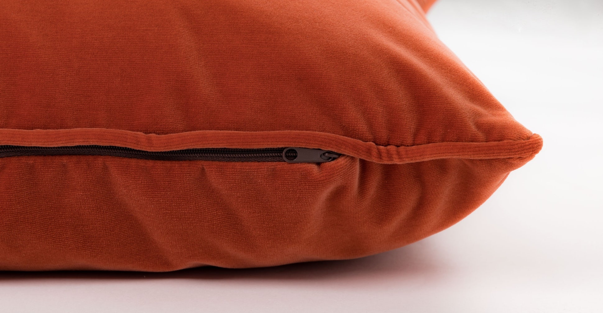 Lucca Persimmon Orange Pillow Set - Image 3