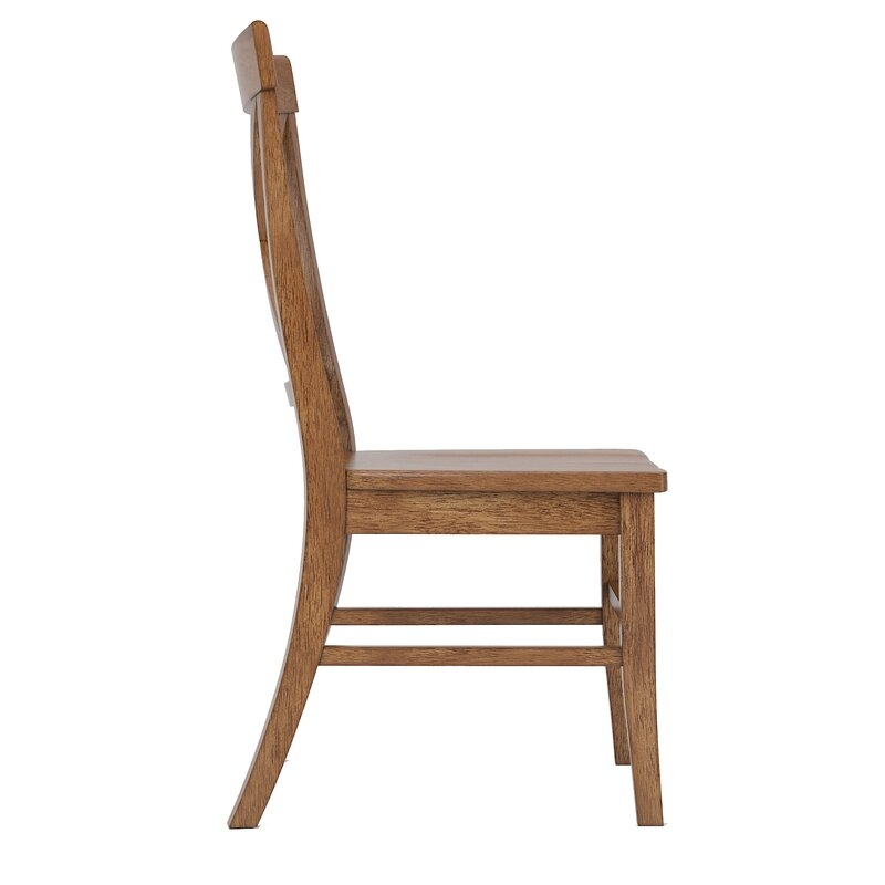 Fortville X-back Solid Wood Dining Chair ( Set of 2) - Image 2