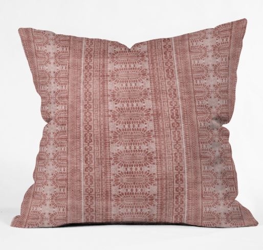 DOTTED BOHEME Throw Pillow - 18" sq. - With Insert - Image 0