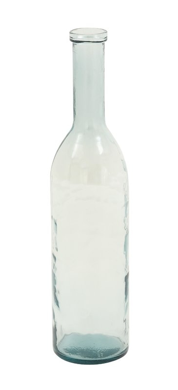 Glass Bottle Floor Vase - Image 0