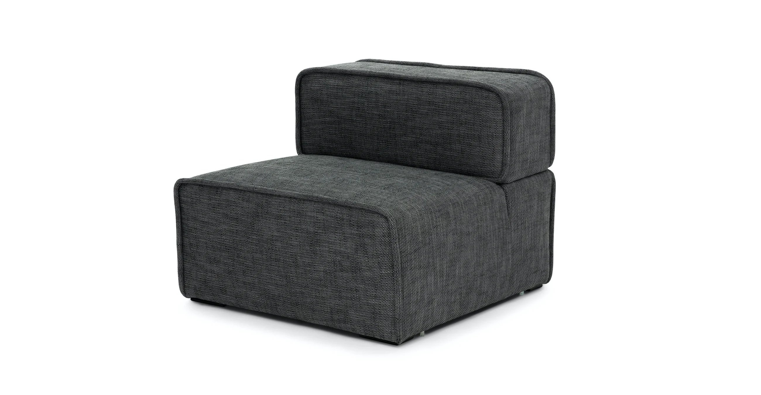 Quadra Carbon Gray Chair - Image 1