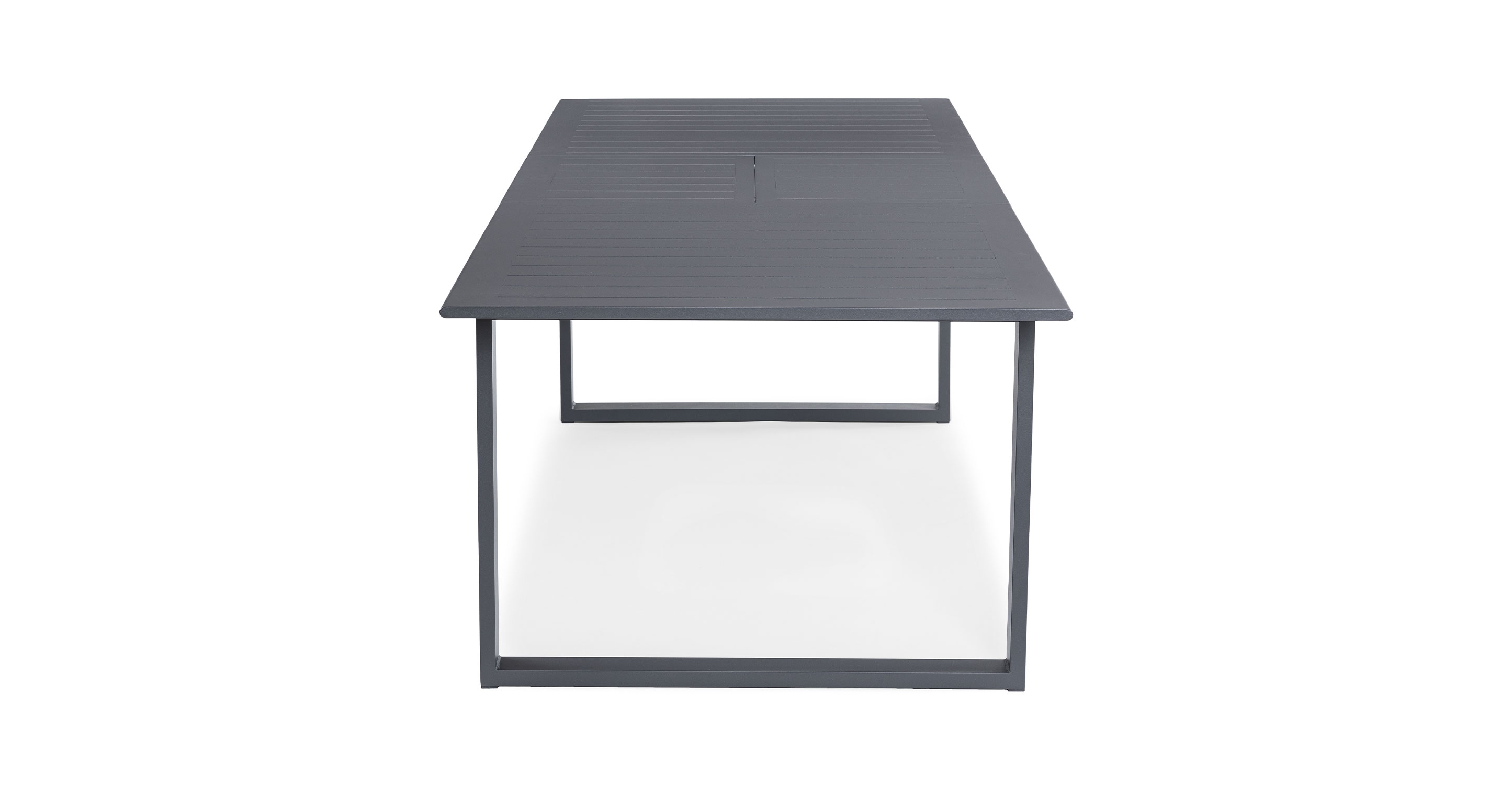 Ofer Dark Gray Table for 6, Extendable - Image 5