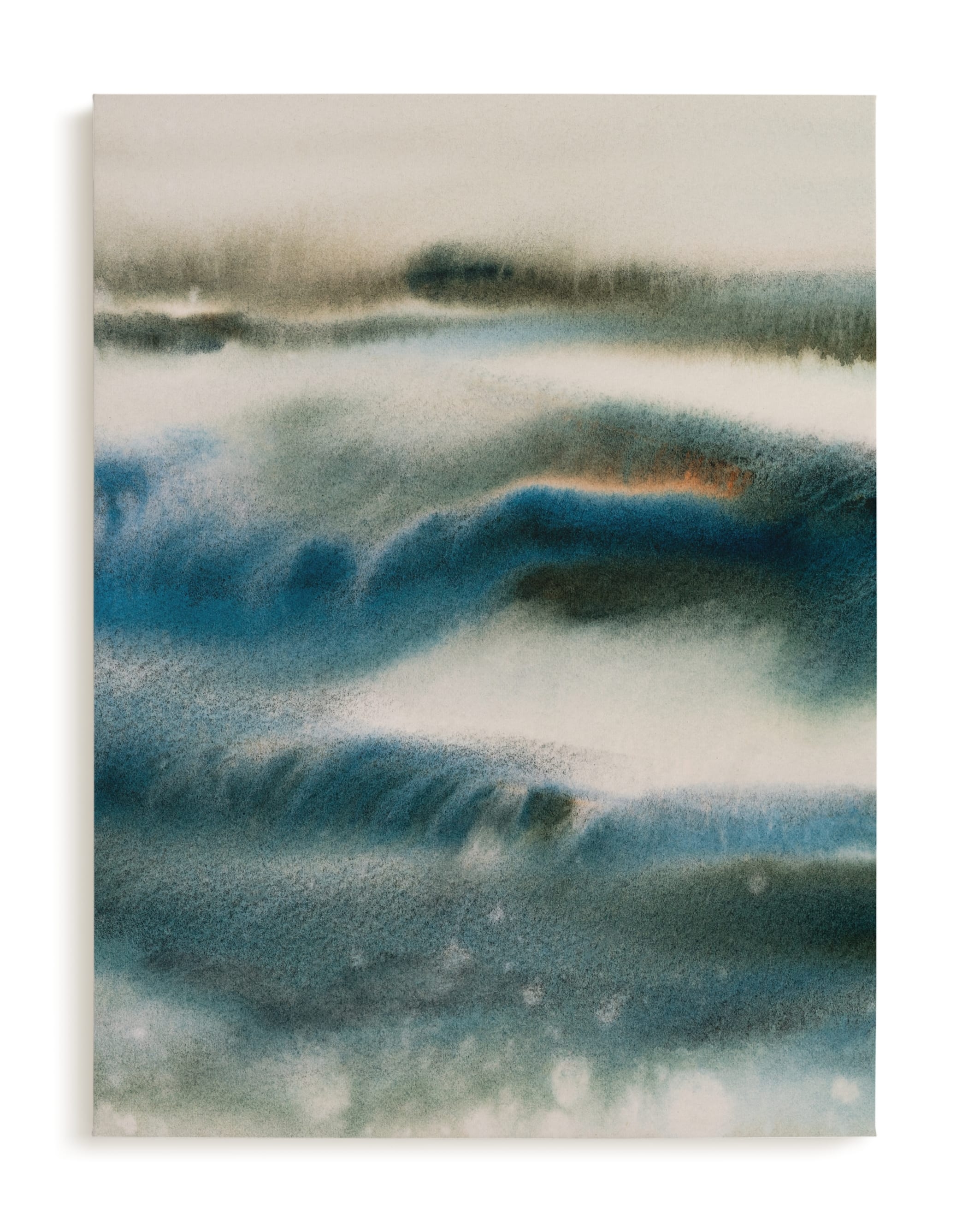 Blue Embrace / Sky Over Ocean Art Print 30x40 Canvas - Image 0