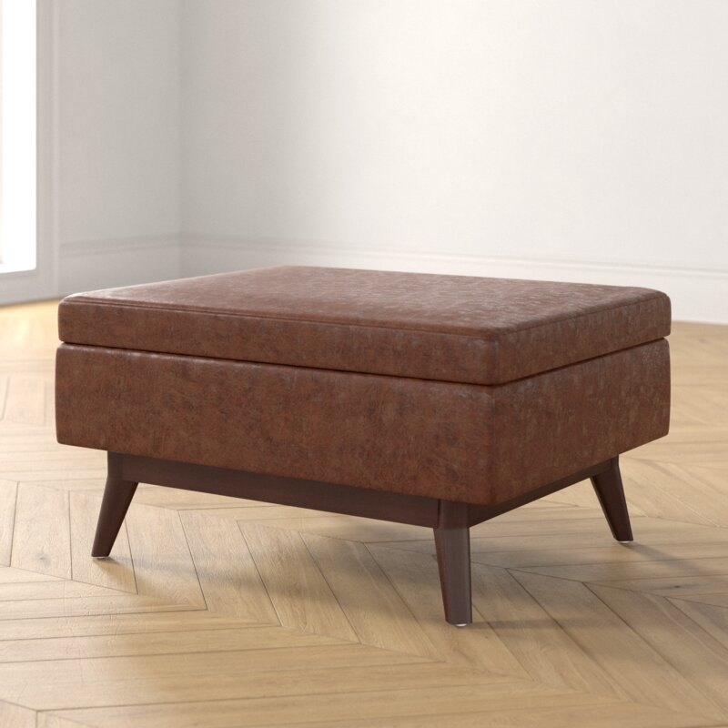 Musgrave 34.1" Rectangle Storage Ottoman - Image 1