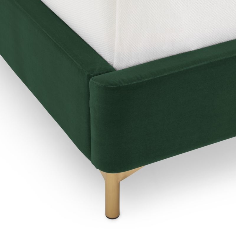 Ava Emerald King Bed - Image 2