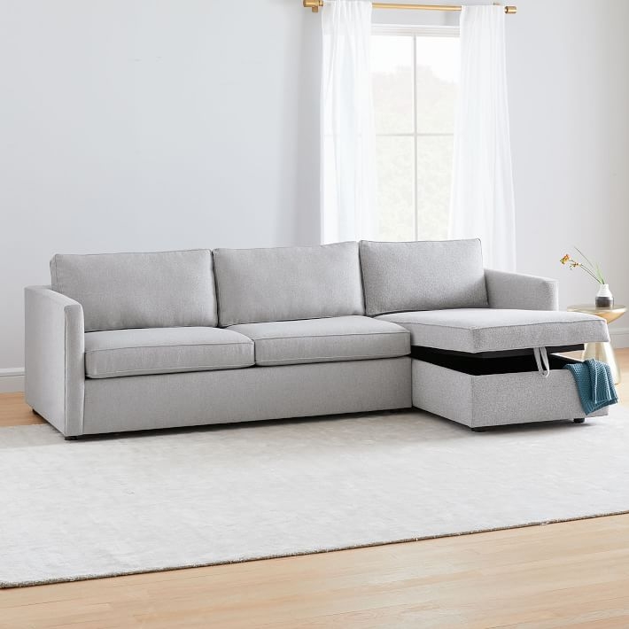 Harris Sectional Set 04: Left Arm Storage Chaise and Right Arm Sleeper Sofa - Image 7