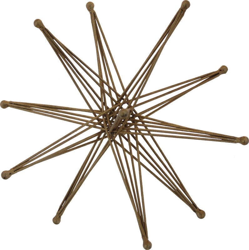 Wire Exploding Star Sculpture - Image 0