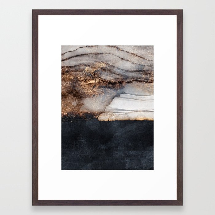 Incoming storm Framed Art Print - Image 0