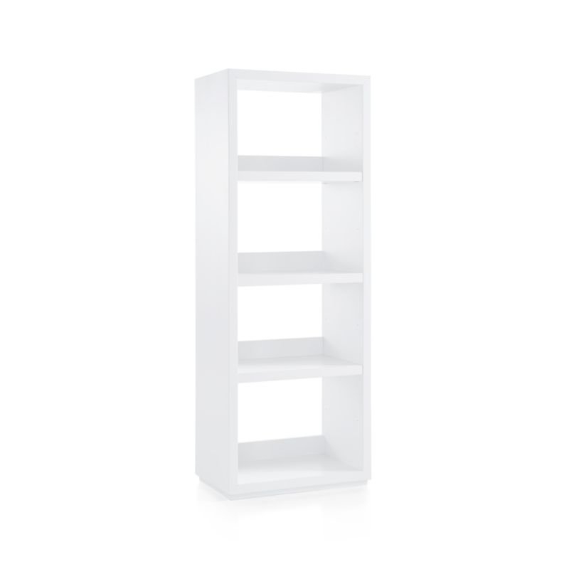 Aspect White Modular Open Bookcase - Image 2