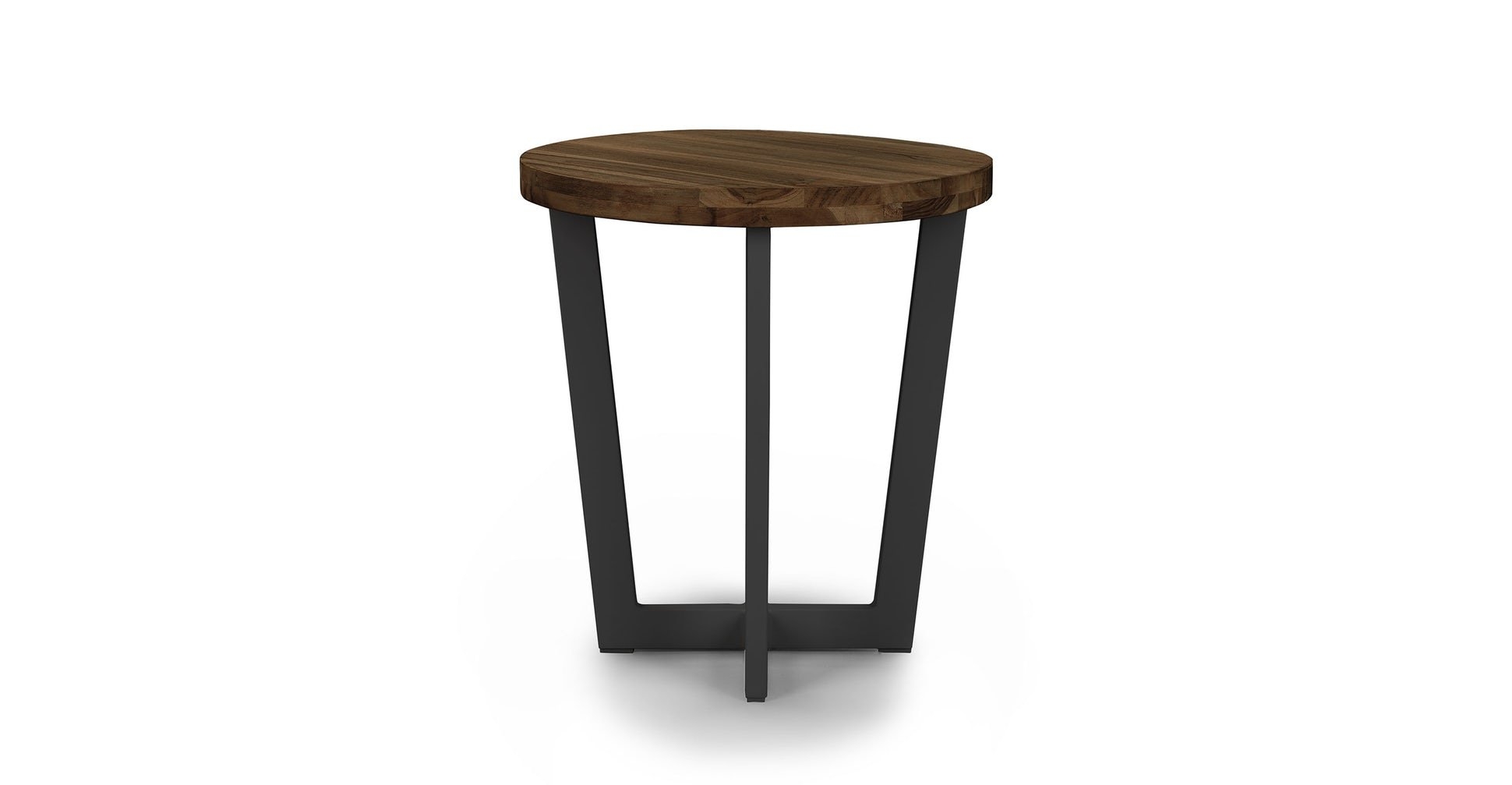 Toba Vintage Brown Side Table - Image 0