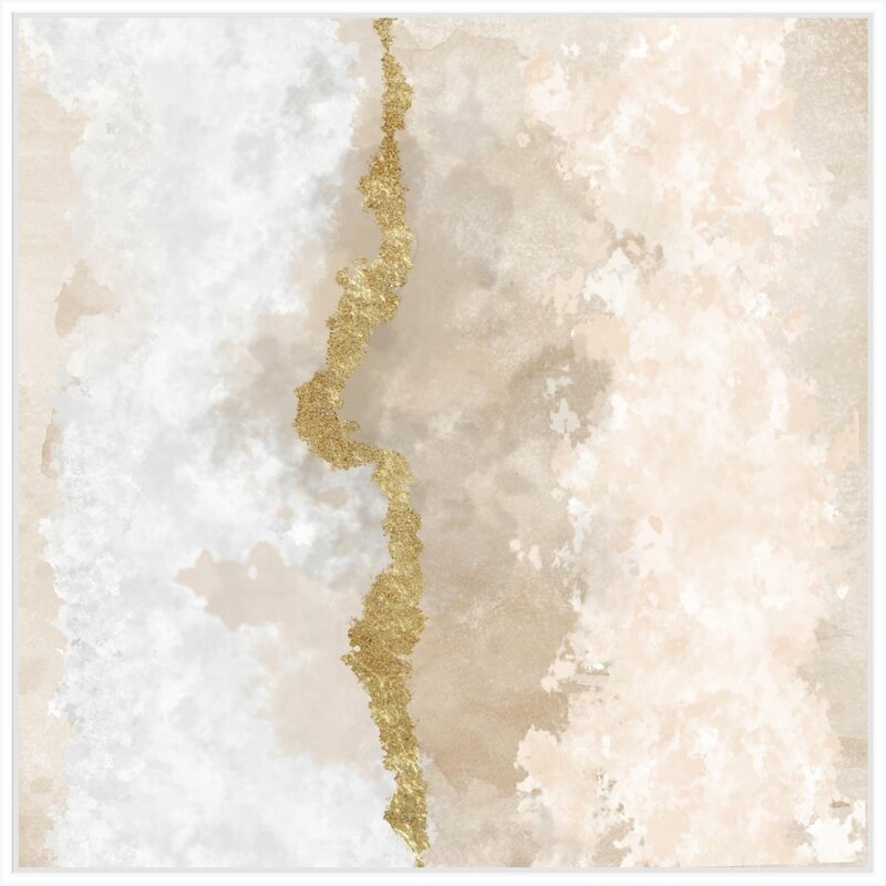 JBass Grand Gallery Collection Gold Clouds - Painting on Canvas - Image 0