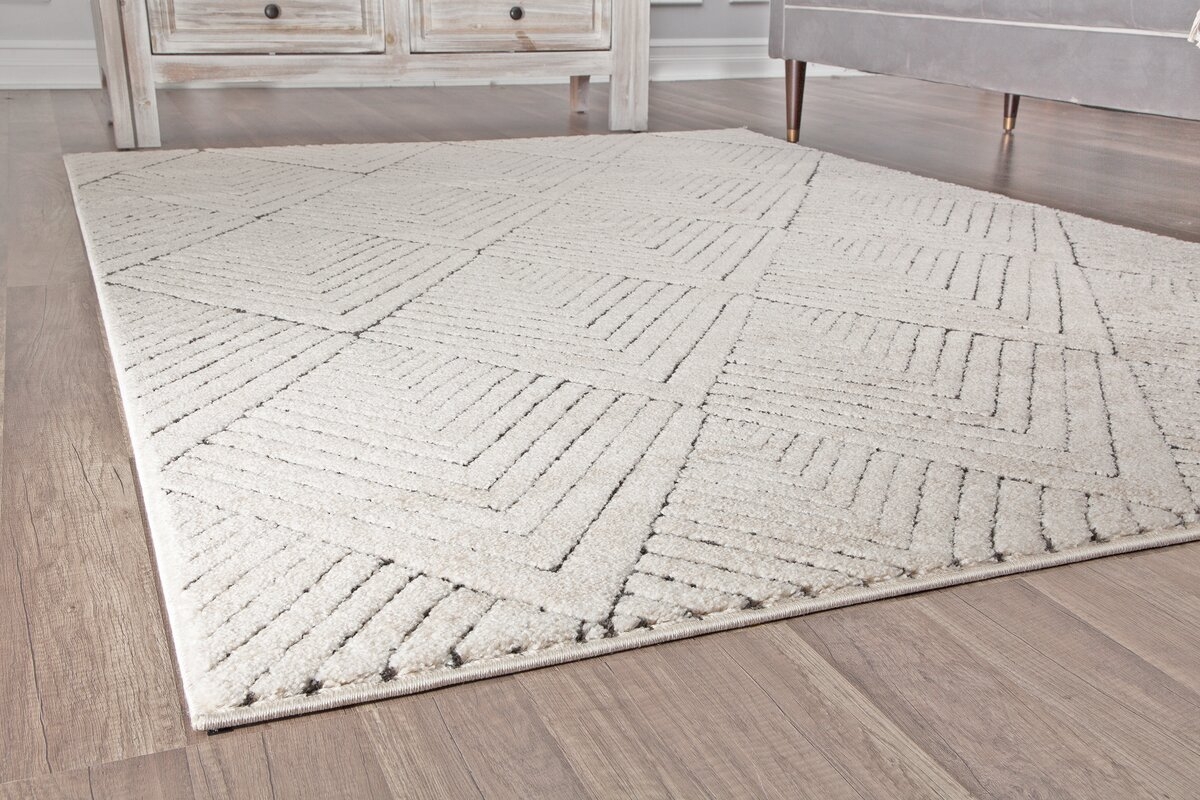 Cadence Contemporary Alabaster Area Rug,9'x12' - Image 4