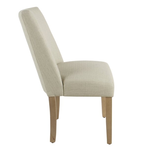 Barnabas Curved Back Upholstered Dining Chair - Image 2