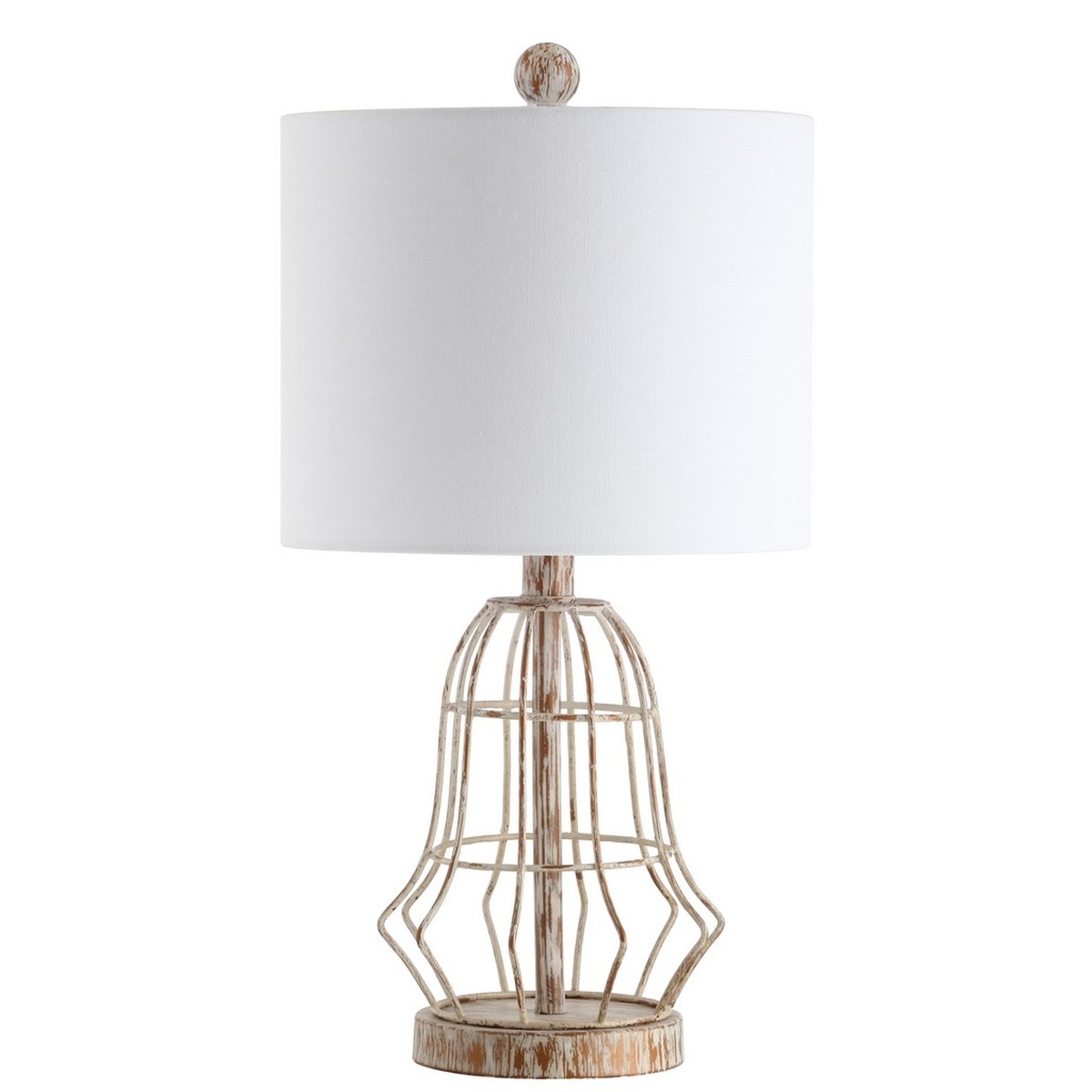 Canes Table Lamp, Antiqued - Image 0