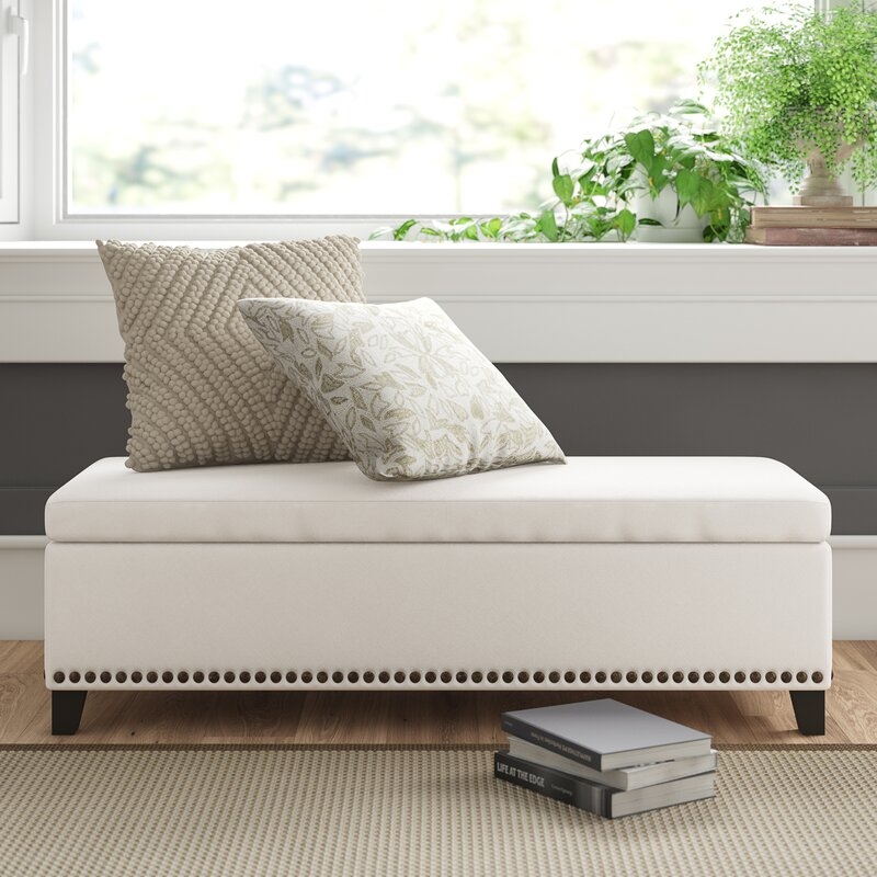 Brookland Upholstered Storage Bench - Image 0
