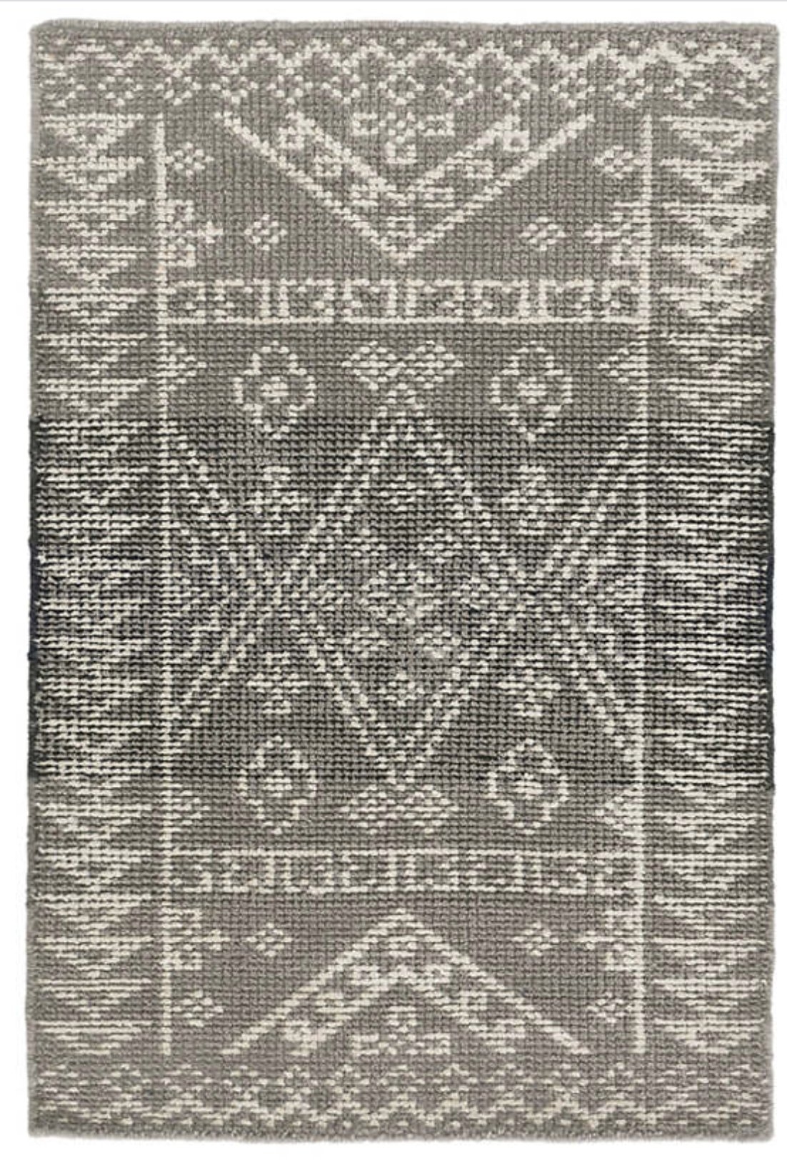 ARELLI HAND KNOTTED WOOL/VISCOSE RUG - Image 0